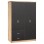 Wardrobe 4 Doors with 2 drawers FK339.04 Sonama-Grey 120x42x181cm