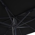 Professional Umbrella ALU 2.20x2.20 Black Fabric Acrylic 8rays FK6013.03 Professional Umbrella ALU 2.20x2.20 Black Fabric Acrylic 8rays FK6013.03