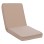 Pillow for chair with Back Polyester Chios Beige FK11238.01P 117(45+72)x45x5cm