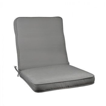 Pillow for chair Polyester Chios Grey FK11239.10P 100(45+55)x45x5cm