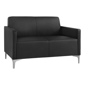 2 Seater Sofa Nellie FK3159.21 Black PU 113x71x71cm
