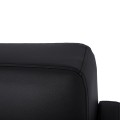 Sofa 3 seater Nellie FK3159.31 with black PU 163x71x71cm Sofa 3 seater Nellie FK3159.31 with black PU 163x71x71cm