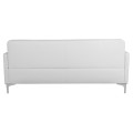 Sofa 3 seater Nellie FK3159.32 with white PU 163x71x71cm Sofa 3 seater Nellie FK3159.32 with white PU 163x71x71cm