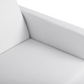 Sofa 3 seater Nellie FK3159.32 with white PU 163x71x71cm Sofa 3 seater Nellie FK3159.32 with white PU 163x71x71cm