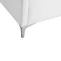 Sofa 3 seater Nellie FK3159.32 with white PU 163x71x71cm Sofa 3 seater Nellie FK3159.32 with white PU 163x71x71cm