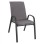 Armchair Leon Metallic grey withgrey pillow FK10573.01 54x70x93 cm.