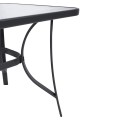 DINING SET 5PCS FK5201.01- METALLIC IN GREY WITH 4 CHAIRS & table 150x90cm DINING SET 5PCS FK5201.01- METALLIC IN GREY WITH 4 CHAIRS & table 150x90cm