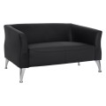Set Living Room 2 pieces Kiana with black PU FK11285.01 Set Living Room 2 pieces Kiana with black PU FK11285.01