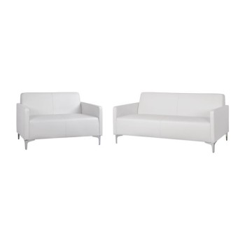 Set 2 pieces Sofa 3 & 2 seater Nellie FK11274.02 White color