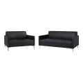 Ser 2 pieces Sofa 3 & 2 Seater Nellie FK11274.01 Black color Ser 2 pieces Sofa 3 & 2 Seater Nellie FK11274.01 Black color