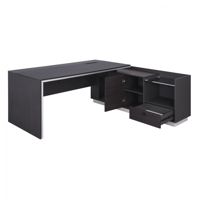 Professional Office Right Corner Rosewood FK2112R 200x160x76cm Professional Office Right Corner Rosewood FK2112R 200x160x76cm