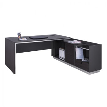 Professional Office Right Corner Rosewood FK2112R 200x160x76cm