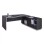 Professional Office Right Corner Rosewood FK2112R 200x160x76cm