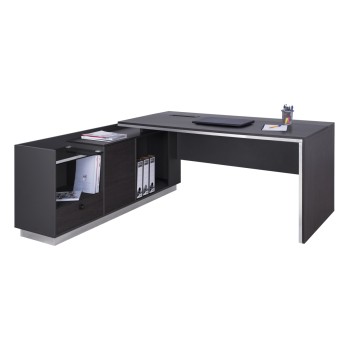 Professional Office Left Corner Rosewood FK2112L 200x160x76cm