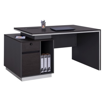 Professional Office with left closet Rosewood FK2113L 180x80x76cm
