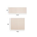 Replacement pillow divided for armchair director's Naxos Cream FK11252.60 45,5x38 & 55,5x19 Replacement pillow divided for armchair director's Naxos Cream FK11252.60 45,5x38 & 55,5x19