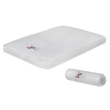 Mattress with Foam 110x190x15H-- FK374.02 (Roll Packing) Mattress with Foam 110x190x15H-- FK374.02 (Roll Packing)