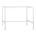 Metal stand bar base white matte TS925 p type for 140Χ60 Surface Metal stand bar base white matte TS925 p type for 140Χ60 Surface