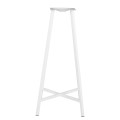 Metal stand bar base 4 legs TS952 White 48.5x47.5x104 cm. Metal stand bar base 4 legs TS952 White 48.5x47.5x104 cm.