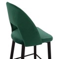 Bar Stool Harper FK8526.03 Velvet Cypress Green with metallic frame 50x51x111cm Bar Stool Harper FK8526.03 Velvet Cypress Green with metallic frame 50x51x111cm