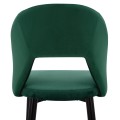 Bar Stool Harper FK8526.03 Velvet Cypress Green with metallic frame 50x51x111cm Bar Stool Harper FK8526.03 Velvet Cypress Green with metallic frame 50x51x111cm