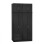 WARDROBE 4-LEAF WITH LOFT & DRAWERS JENNA FK11355.01 MELAMINE IN ZEBRANO 160x42x241Hcm