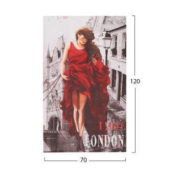 Canvas London Woman FK7155.05 120X70X2.5 cm.
