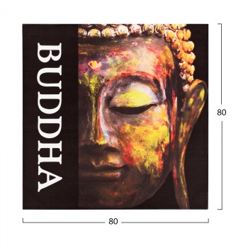Canvas Buddha FK7156.01 80X80X2.5 cm.