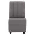 Armchair Landon FK3162.10, Grey PU, 51x66x93 cm. Armchair Landon FK3162.10, Grey PU, 51x66x93 cm.
