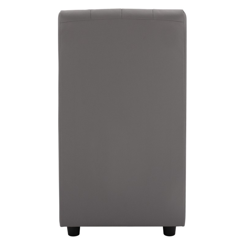 Armchair Landon FK3162.10, Grey PU, 51x66x93 cm. Armchair Landon FK3162.10, Grey PU, 51x66x93 cm.