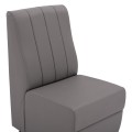 Armchair Landon FK3162.10, Grey PU, 51x66x93 cm. Armchair Landon FK3162.10, Grey PU, 51x66x93 cm.