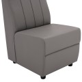 Armchair Landon FK3162.10, Grey PU, 51x66x93 cm. Armchair Landon FK3162.10, Grey PU, 51x66x93 cm.