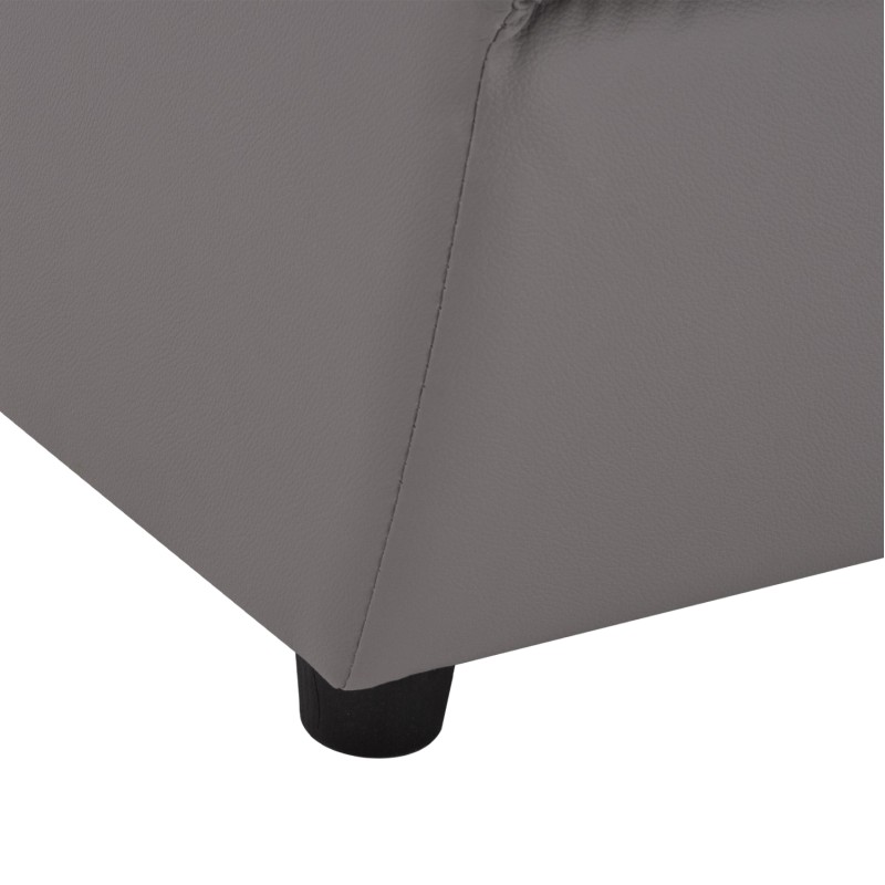 Armchair Landon FK3162.10, Grey PU, 51x66x93 cm. Armchair Landon FK3162.10, Grey PU, 51x66x93 cm.