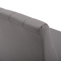 Armchair Landon FK3162.10, Grey PU, 51x66x93 cm. Armchair Landon FK3162.10, Grey PU, 51x66x93 cm.