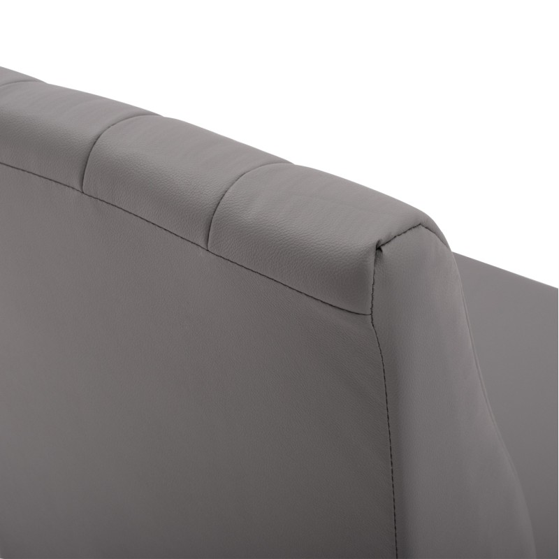 Armchair Landon FK3162.10, Grey PU, 51x66x93 cm. Armchair Landon FK3162.10, Grey PU, 51x66x93 cm.