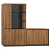 Set 2 pieces Professional Office Library with cabinet Supreme FK11370