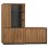 Set 2 pieces Professional Office Library with cabinet Supreme FK11370
