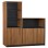 Set 2 pieces Professional Office Library with cabinet Supreme FK11371