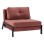 FK3078.12 ARMCHAIR/BED CONSTANCE, DUSTY PINK VELVET 95x92x66Y cm.