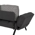 Sofa 3 Seater FK3169.01 GREY with Pillows 165-190x75x89Η cm Sofa 3 Seater FK3169.01 GREY with Pillows 165-190x75x89Η cm