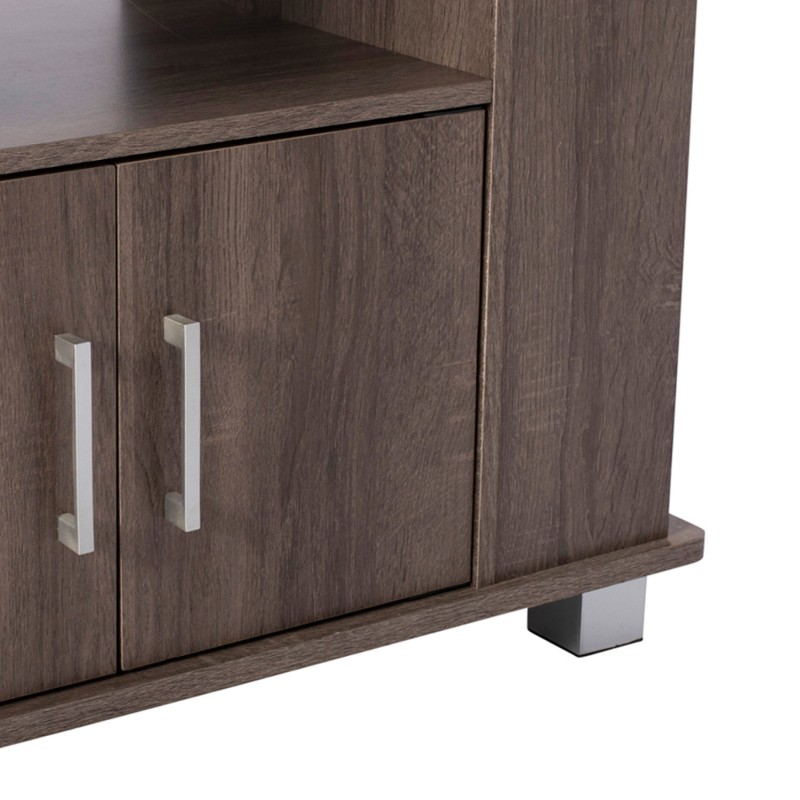 TV Stand in walnut color 80x40x57.5 FK2404.01 TV Stand in walnut color 80x40x57.5 FK2404.01