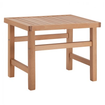 STOOL-COFFEE TABLE KOLI FK11499.03 NATURAL COLOR IMPREGNATED 60x40x45Hcm