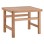 STOOL-COFFEE TABLE KOLI FK11499.03 NATURAL COLOR IMPREGNATED 60x40x45Hcm