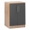 Shoe cabinet wooden FK2206.04 Sonama Grey 60x40,5x80 cm.