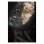 CANVAS PAINTING DARK SKINNED GIRL WITH GOLD MAKEUP FK7196.01 50X3X70 cm.