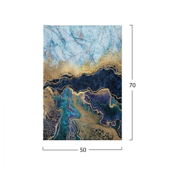 CANVAS PAINTING MARBLE EFFECT FK7196.02 50X3X70 cm. CANVAS PAINTING MARBLE EFFECT FK7196.02 50X3X70 cm.