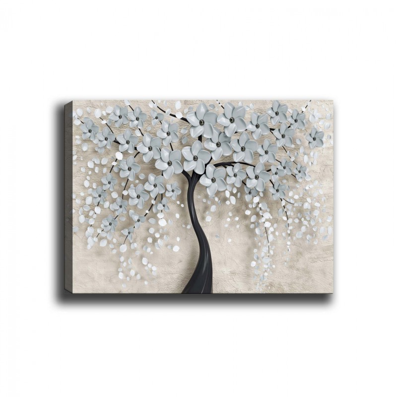 CANVAS PAINTING BLOSSOM TREE FK7197.04 100X3X70 cm. CANVAS PAINTING BLOSSOM TREE FK7197.04 100X3X70 cm.