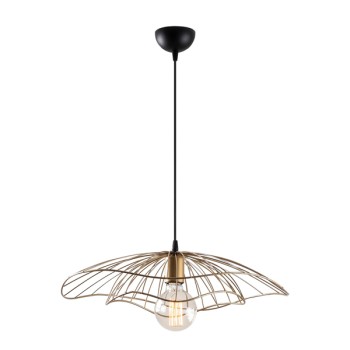 METALLIC PENDANT LIGHT IN GOLD FK7229.04 Φ50x111 cm.