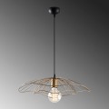 METALLIC PENDANT LIGHT IN GOLD FK7229.04 Φ50x111 cm.