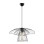 METALLIC PENDANT LIGHT IN BLACK FK7231 E27 Φ50x123 cm.